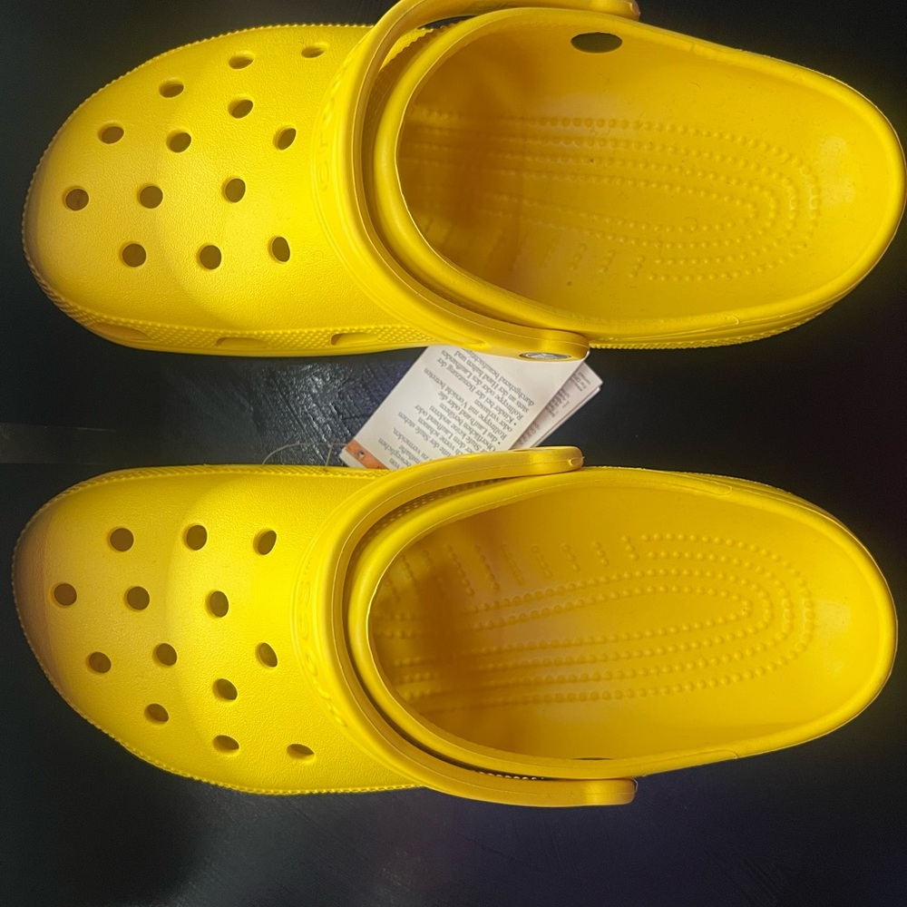 Unisex Yellow Clogs
